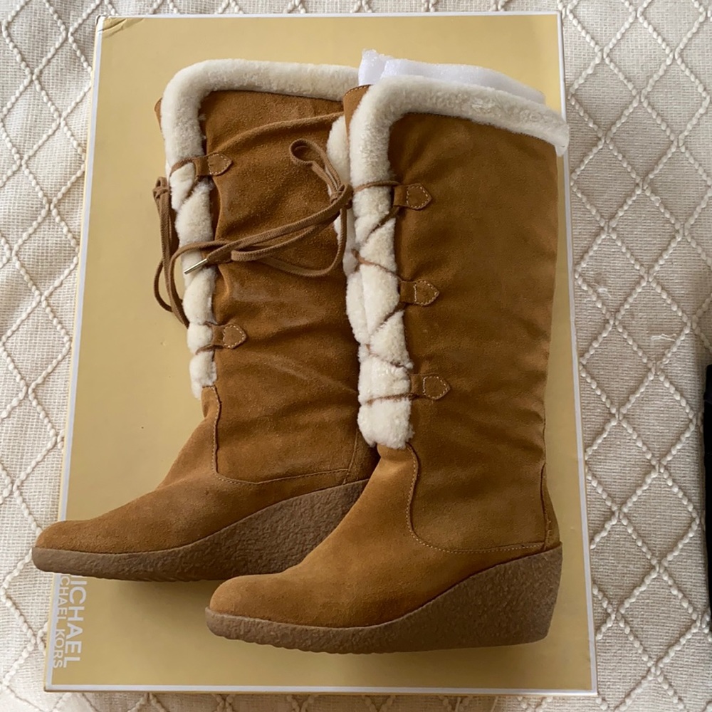 Michael Kors Suede Boots